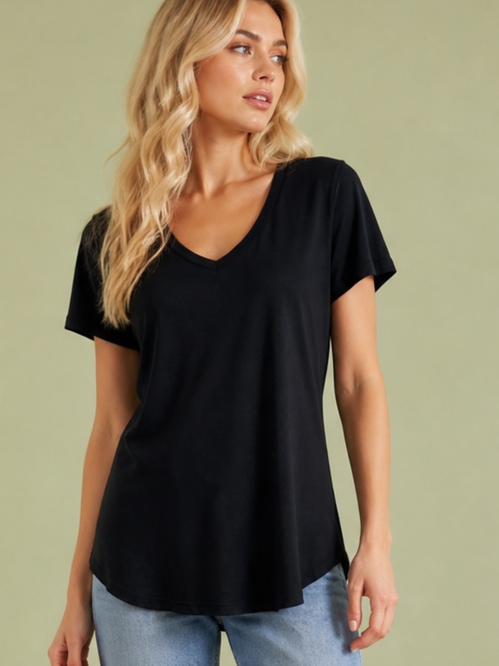 NWOT BP V Neck Tee Shirt